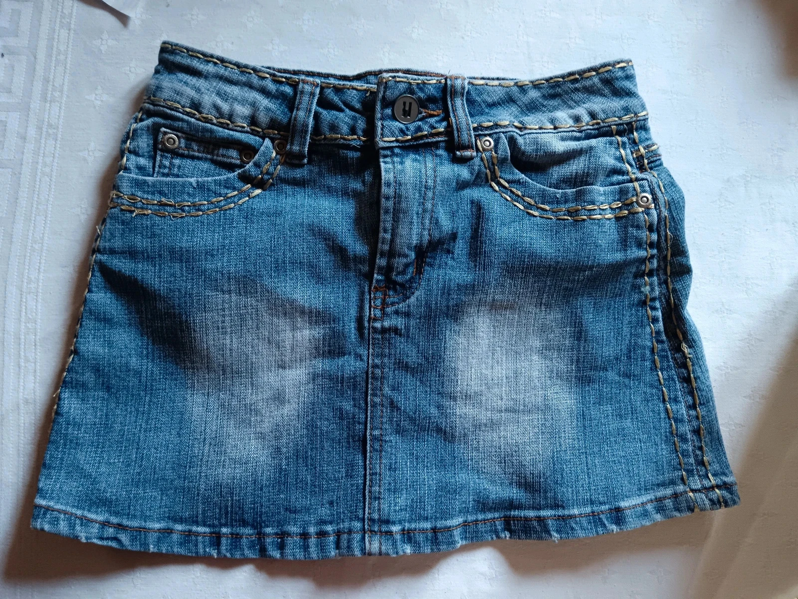 Mini jupe jean
